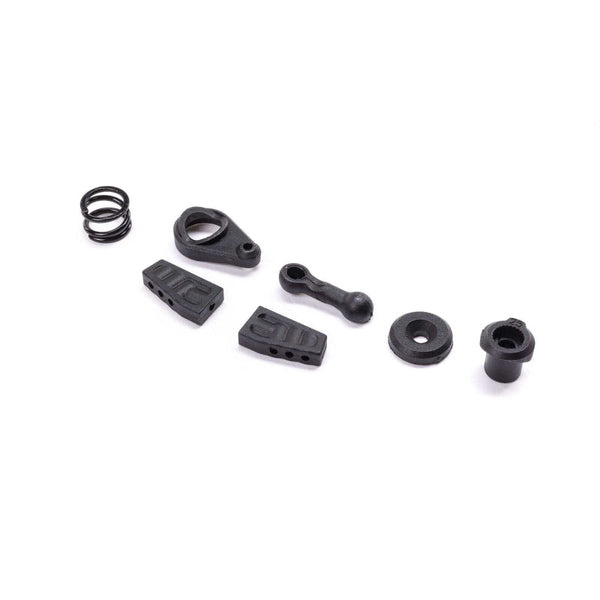 Losi LOS211035 Servo Saver Mount & Steering Link 1970 Mini Drag