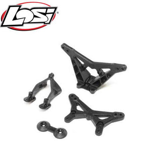 Losi LOS214012 Front / Rear Shock Tower Wing Stay Mini-B