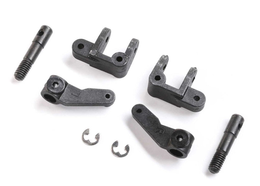 Losi LOS214021 Spindle Caster Block Front Axle Set Mini JRX2