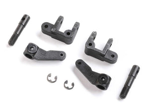 Losi LOS214021 Spindle Caster Block Front Axle Set Mini JRX2