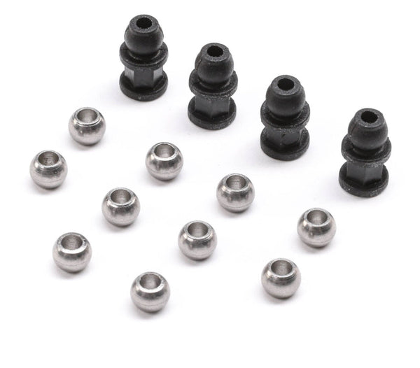 Losi LOS214023 Pivot Balls & Shock Mount Mini JRX2