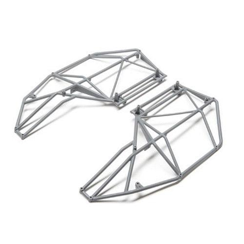 Losi LOS230039 Roll Cage Side Left & Right Gray Rock Rey