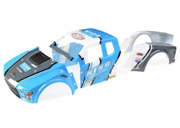 Losi Racing LOS230066 King Shocks Ford Raptor Body Set For Baja Rey