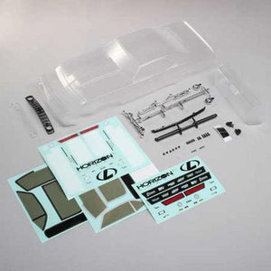 Losi LOS230081 1969 Chevy Camaro Body Set Clear V100