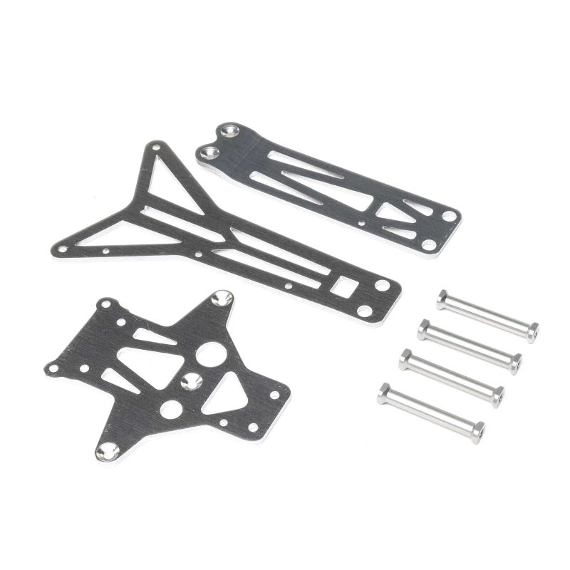 Losi LOS230105 Top Chassis Brace and Standoffs Front/Rear RZR Rey