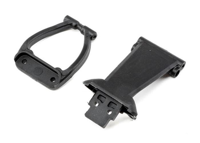 Losi LOS231021 Front Bumper Skid Plate & Support Set Rock Rey