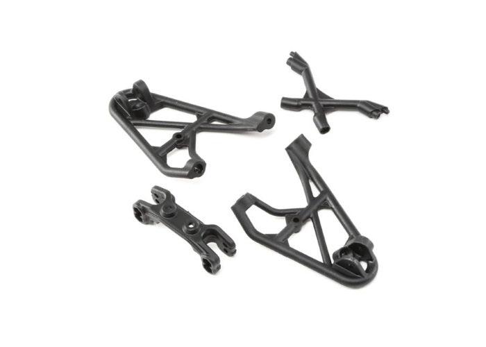 Losi LOS231022 Front Shock Tower Brace / Camber Link Mount Set Rock Rey