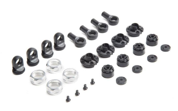 Losi LOS233001 Shock Ends Tops Piston Baja Rey