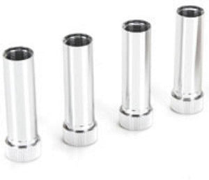 Losi LOS234001 Shock Body 1.2" Non-Thread Silver (4) Night Crawler / 2.0