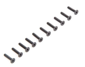Losi LOS235010 Flat Head Screws M2.5 x 12mm (10) Baja Rey