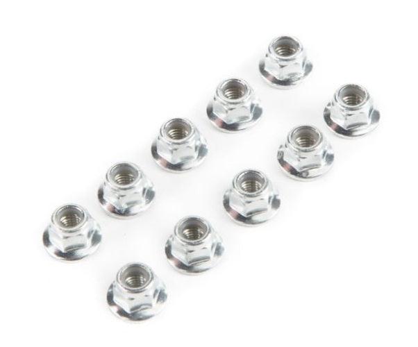 Losi LOS235015 Lock Nut Flanged M5 x 0.8 Serrated (10) Baja Rey Rock Rey