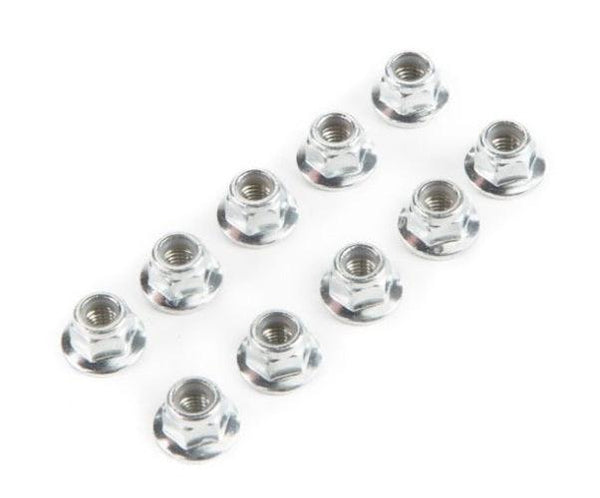 Losi LOS235015 Lock Nut Flanged M5 x 0.8 Serrated (10) Baja Rey Rock Rey