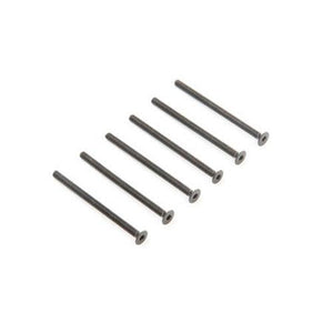 Losi LOS235028 M3 x 45mm Flat Head Screws (6)