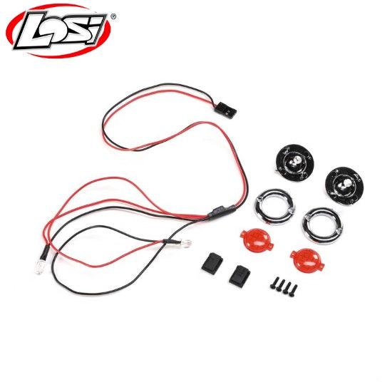 Losi LOS240015 Front LED Headlight Set Grave Digger LMT