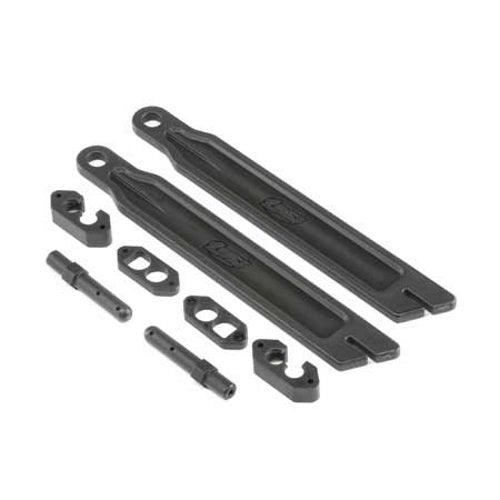 Losi LOS241019 Battery Straps and EC5 Plug Holder LST 3XL-E
