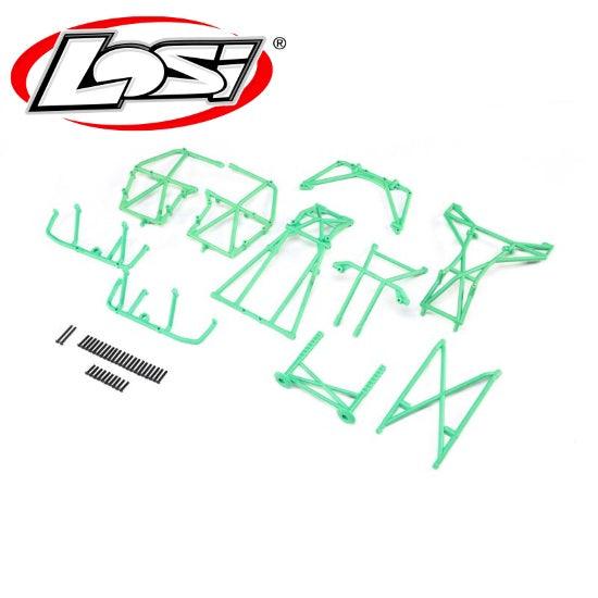 Losi LOS241027 Cage Set Complete Green LMT