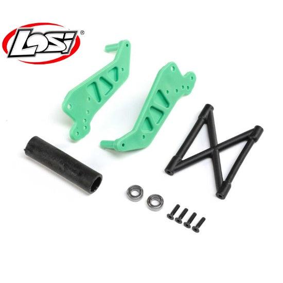 Losi LOS241029 Wheelie Bar Set Green LMT