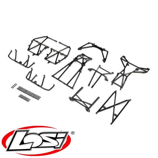 Losi LOS241038 Cage Set Complete Black LMT
