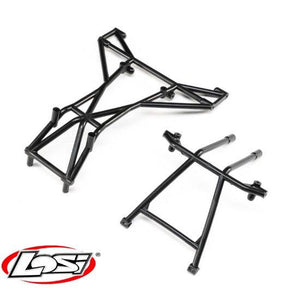Losi LOS241042 Top and Upper Cage Bars Black LMT