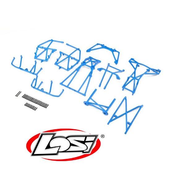 Losi LOS241046 Cage Set Complete Blue LMT