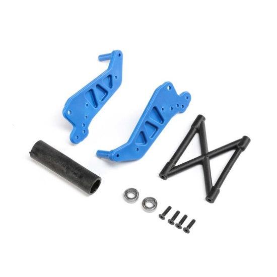 Losi LOS241053 Wheelie Bar Set Blue LMT