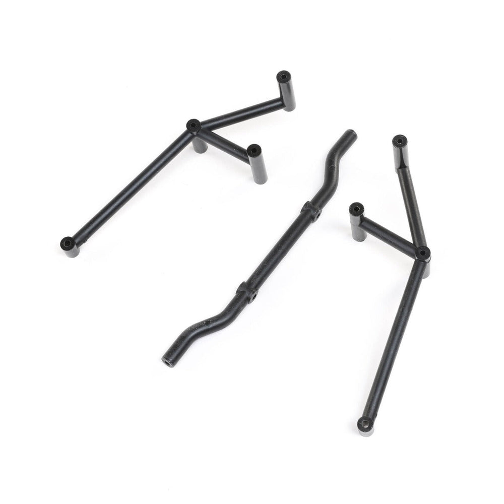 Losi LOS241057 Rear Cage Body Support Black LMT Mega