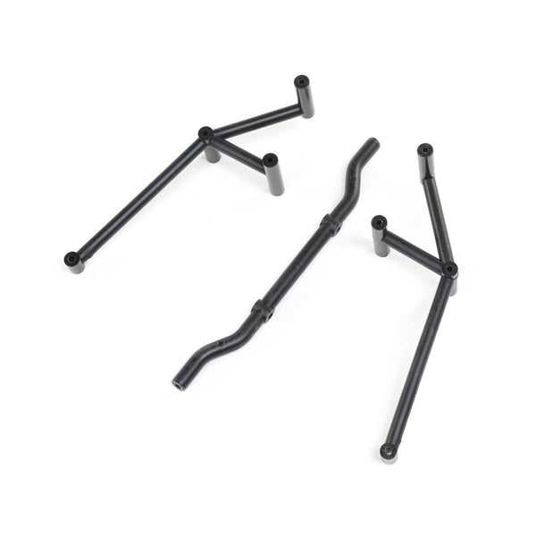 Losi LOS241057 Rear Cage Body Support Black LMT Mega