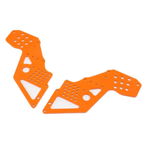 Losi LOS241062 Front Chassis Plate Orange (2) LMT Mega BH