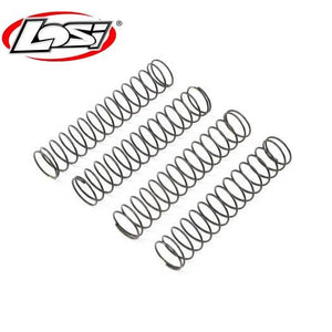 Losi LOS243016 Shock Spring Soft Yellow, 1.1 rate (4) LMT
