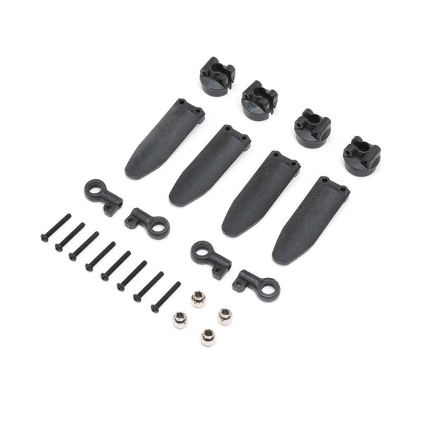 Losi LOS243020 LMT Mega Shock Rod End & Guards (4)