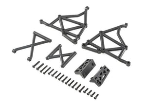 Losi Racing LOS251045 Wing Mount Complete Desert Buggy XL-E
