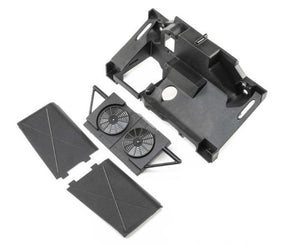 Losi Racing LOS251056 Rear Bulkhead, Fan Panel, Mud Guards 1/6 Super Baja Rey