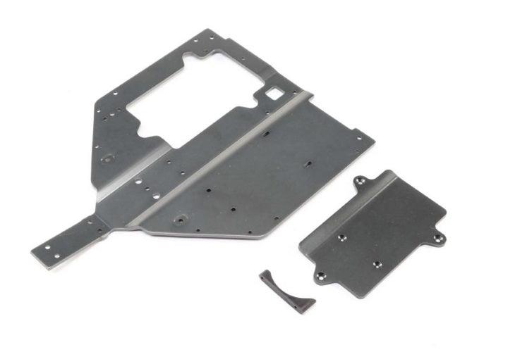 Losi Racing LOS251061 Chassis and Motor Cover Plate 1/6 Super Baja Rey