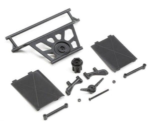 Losi LOS251078 Cage Rear /Tower Supports /Mud Guards Super Rock Rey