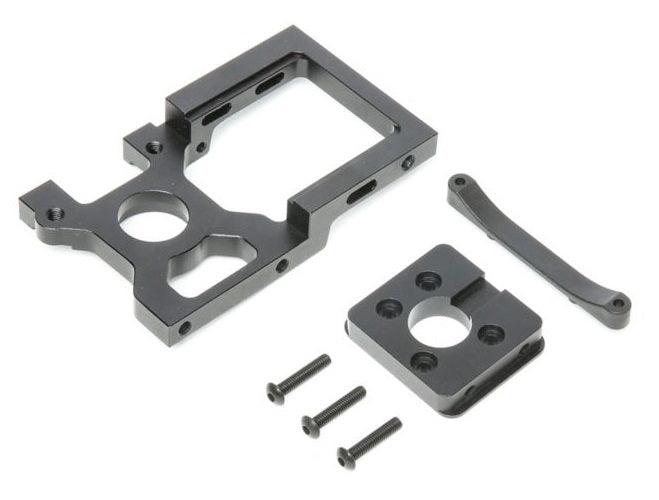 Losi Racing LOS252058 Motor Mount w/Adapter Black Desert Buggy XL-E