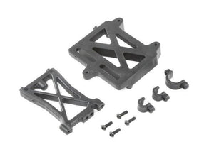 Losi LOS252060 ESC / Electronic Speed Control Mount Plate Standoff & Clamps