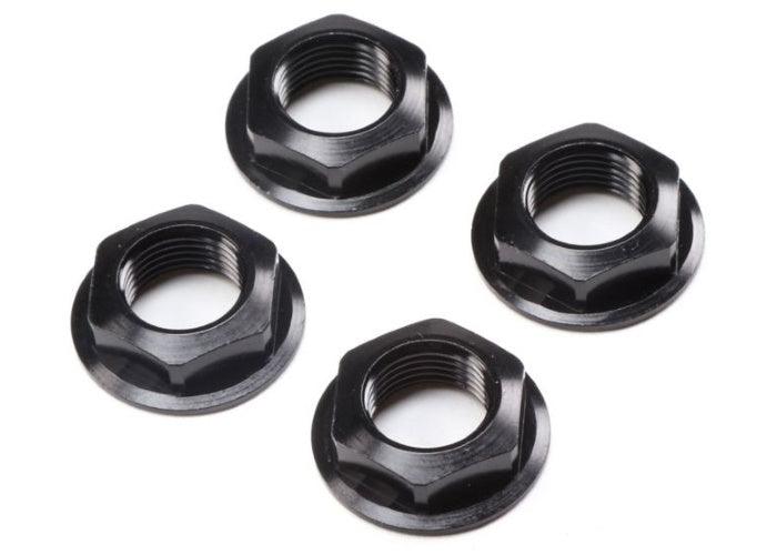 Losi Racing LOS252112 17mm Flanged Wheel Nut Black (4) Super Rock Rey