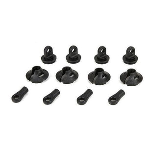 LOSI LOS253006 Spring Cups / Clips / Shock Ends (2) 1/5 Desert Buggy XL / E MTXL