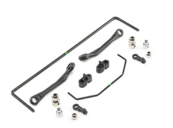 Losi Racing LOS254043 Front and Rear Sway Bar Set 1/6 Super Baja Rey