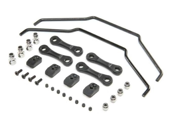 Losi Racing LOS254065 Front & Rear Sway Bar Set Desert Buggy XL-E 2.0
