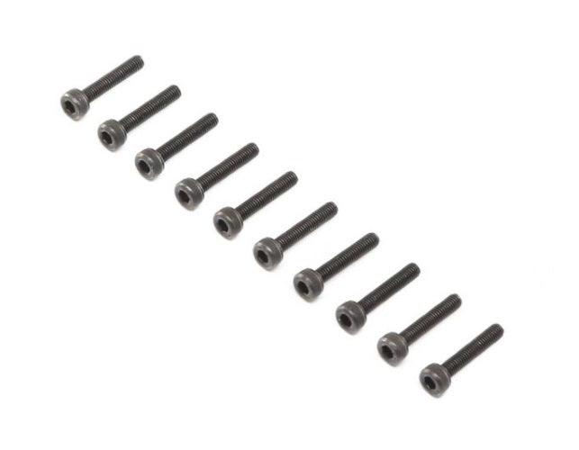 Losi LOS255009 Cap Head Screws Steel Black Oxide M3 x 16mm 1/6 Super Baja Rey