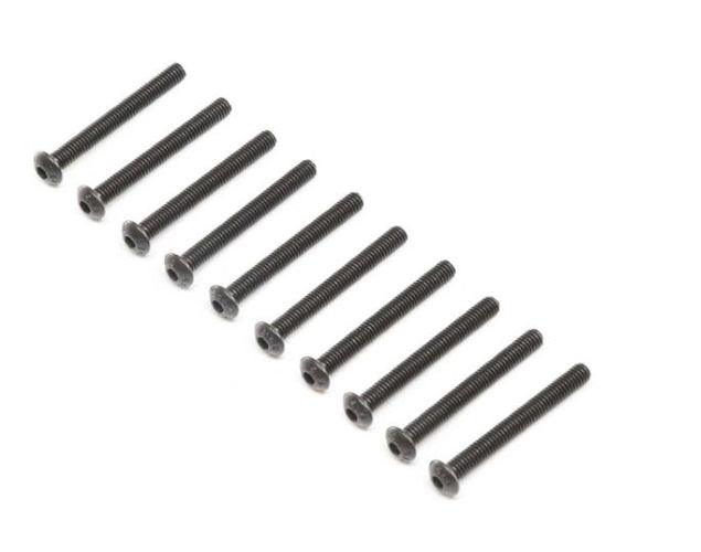 Losi LOS255012 Button Head Screws Steel Black Oxide M4 x 35mm Super Baja Rey