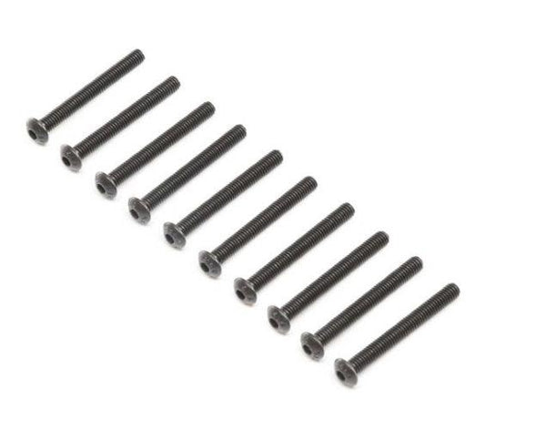Losi LOS255012 Button Head Screws Steel Black Oxide M4 x 35mm Super Baja Rey