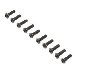 Losi Button Head Screw Steel Black Oxide M4 x 14mm 1/6 Super Baja Rey 8XT /XTE