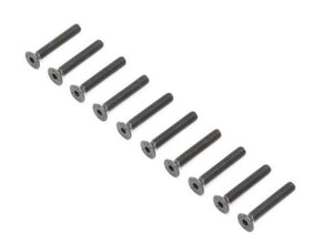 Losi LOS255018 Flat Head Screw Steel Black Oxide M4 x 25mm (10) Super Baja Rey