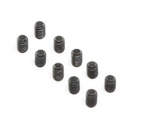 Losi LOS255021 Set Screws Steel Black Oxide Flat Point M4 x 6mm Super Baja Rey