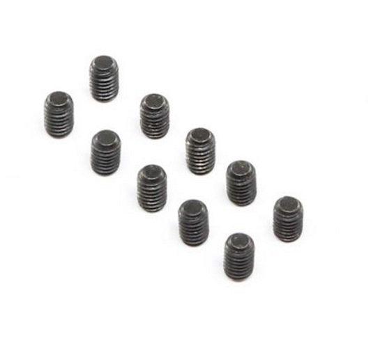 Losi LOS255021 Set Screws Steel Black Oxide Flat Point M4 x 6mm Super Baja Rey
