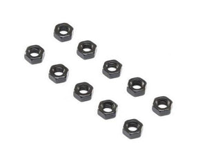 Losi Racing LOS255024 Flat Nut Steel M4 (10) 1/6 Super Baja Rey
