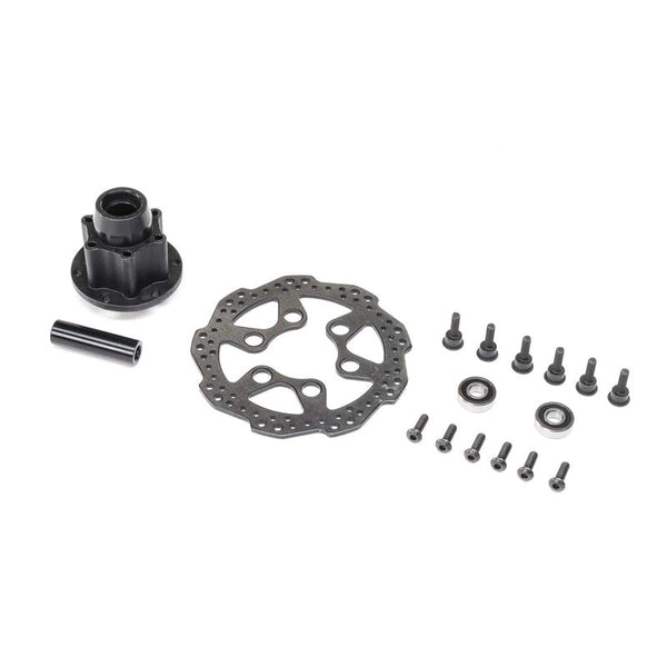 Losi LOS262013 Complete Front Hub Assembly: Promoto-MX