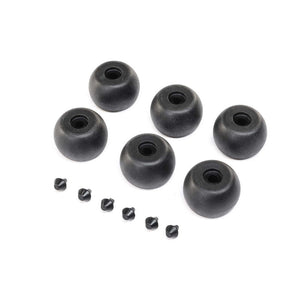 Losi LOS264003 Lean Bar Wheels & Stops (6): Promoto-MX